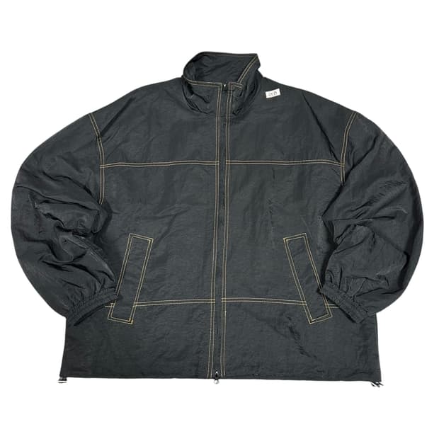 ✨ (바배) 스티치 블랙 바람막이 