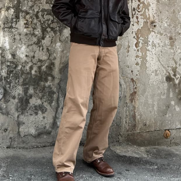 에어로클래식 리얼레더 A-2 자켓