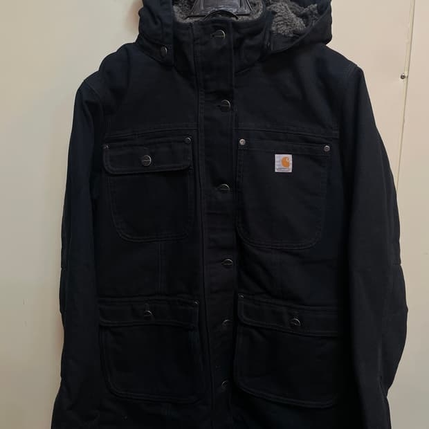 칼하트 캔버스 후드 자켓