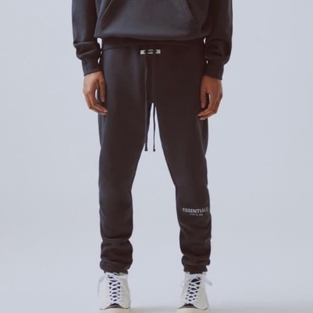 [XXS] 피어오브갓 에센셜 스웻팬츠 블랙