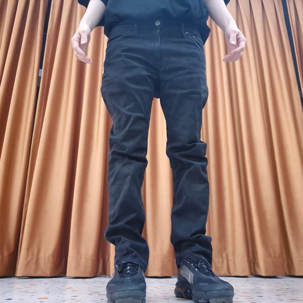 에드윈(Edwin) 런던 슬림(London Slim) 모델 블랙데님