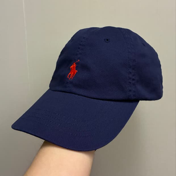 (F)POLO 폴로랄프로렌 베이스볼 모자 볼캡 네이비 폴로모자
