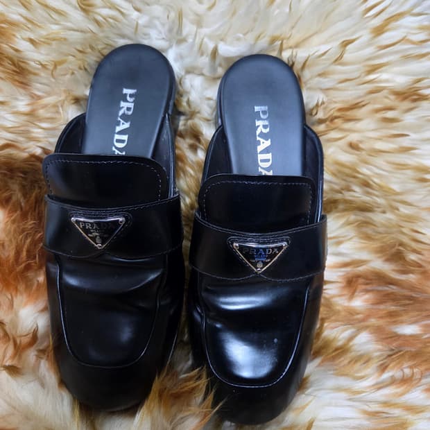 프라다 로퍼 슬리퍼 