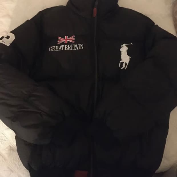 (판매글) 폴로 빅포니 패딩 L