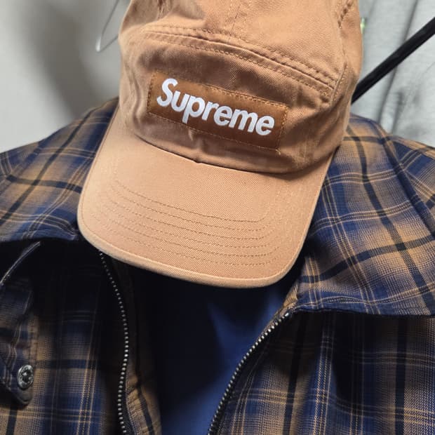 슈프림 캠프캡 23SS 브라운