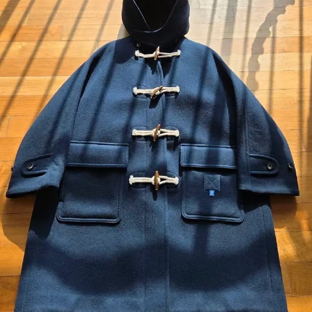 후미토 간류 더플코트 새상품