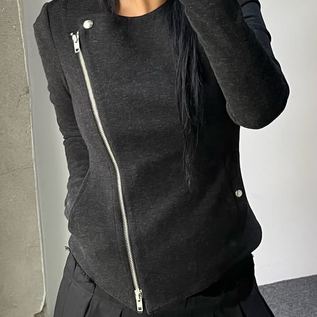 띠어리 다이애그널 집 자켓