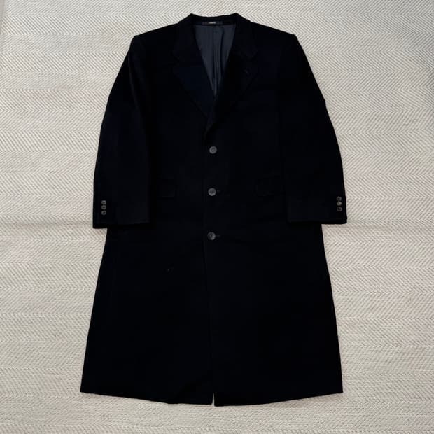 닥스 싱글버튼 울코트 r2363