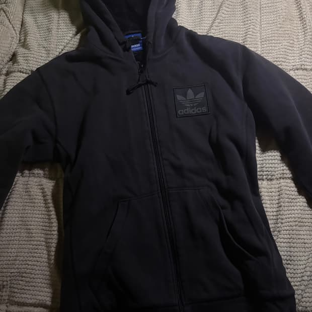 아디다스 기모 후드집업