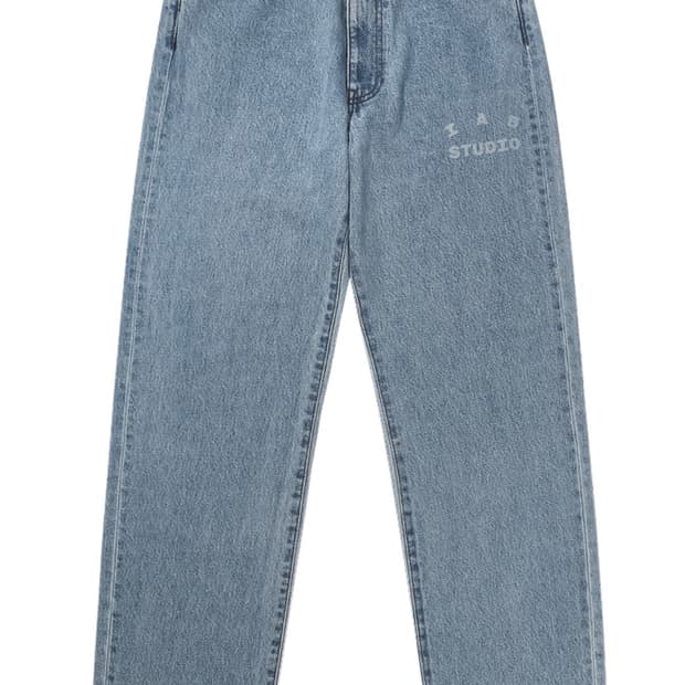 아이앱 스튜디오 재패니즈 워시드 데님 팬츠 블루