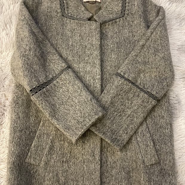 바네사브루노 회색 모직 자켓