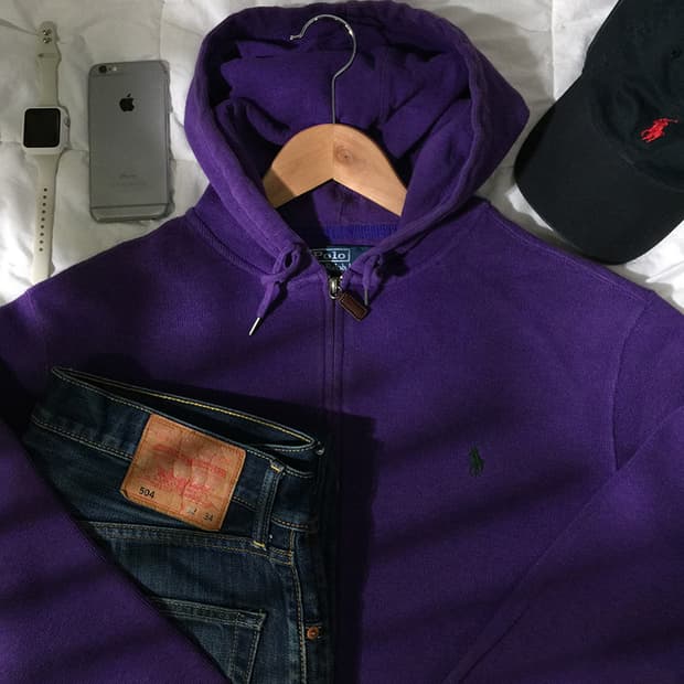 (MAN) 폴로랄프로렌 스웻 후드집업 XL