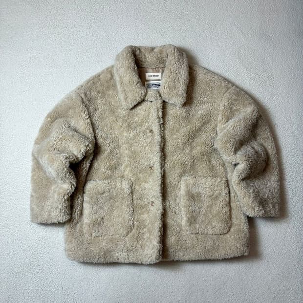 앤드브러쉬 ANDBRUCH 메리노울 이브닝 퍼 자켓 PN7890