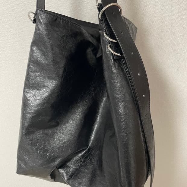 (구매) LCDC FAUX LEATHER BELT-STRAP BAG