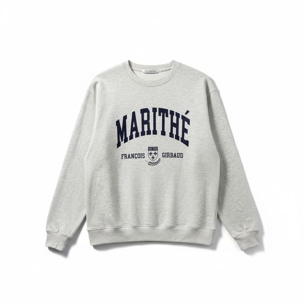 마리떼 프랑소와저버 클래식 로고 맨투맨 XL