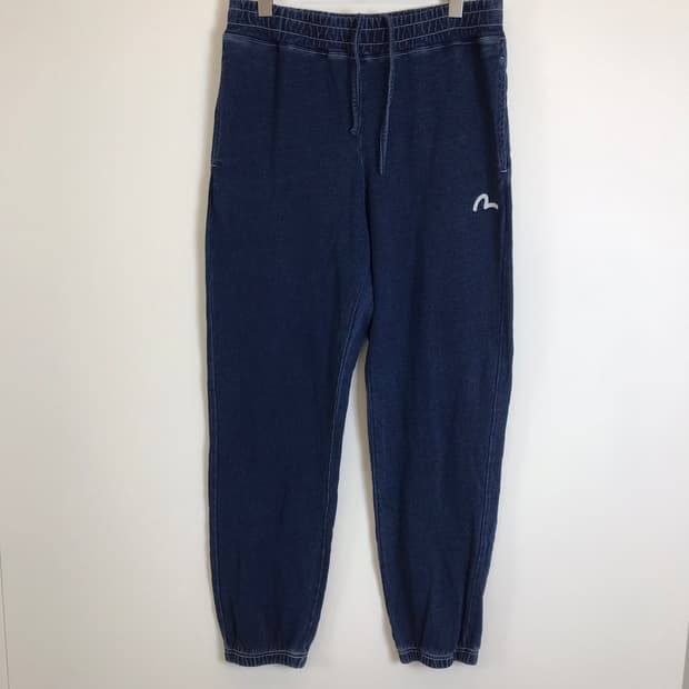 EVISU 에비수 빅힐스 다이마루 데님 조거팬츠 [XL]