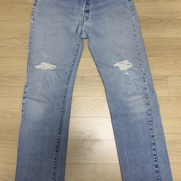 리바이스 501 66후기 셀비지 34x36