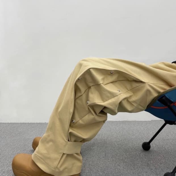 [1] 논노드 플렉서블 팬츠 베이지