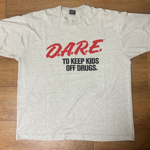 90s DARE 빈티지 반팔 티셔츠 미제🇺🇸