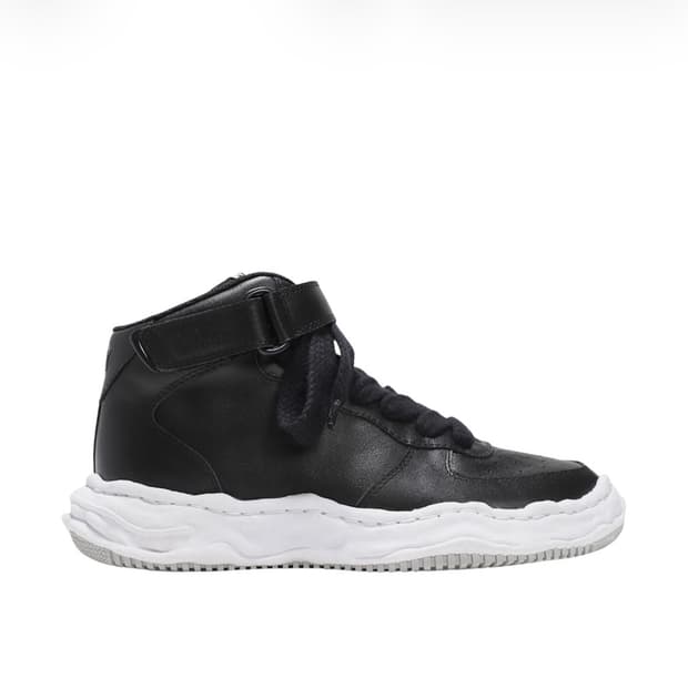 MIHARA YASUHIRO WAYNE LEATHER HIGH SNKRS