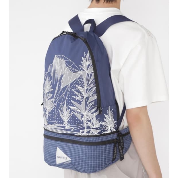 Gramicci x And Wander 2way 립스탑 백