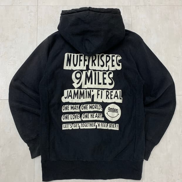 Bawr kronics&you 블랙 후드집업 #137