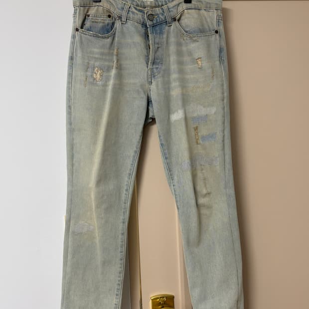 HOLLYWOOD TRADING COMPANY 빈티지 워싱 청바지 33