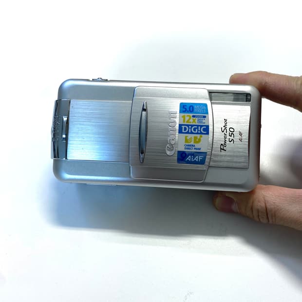 캐논 파워샷 S50 디지털 카메라