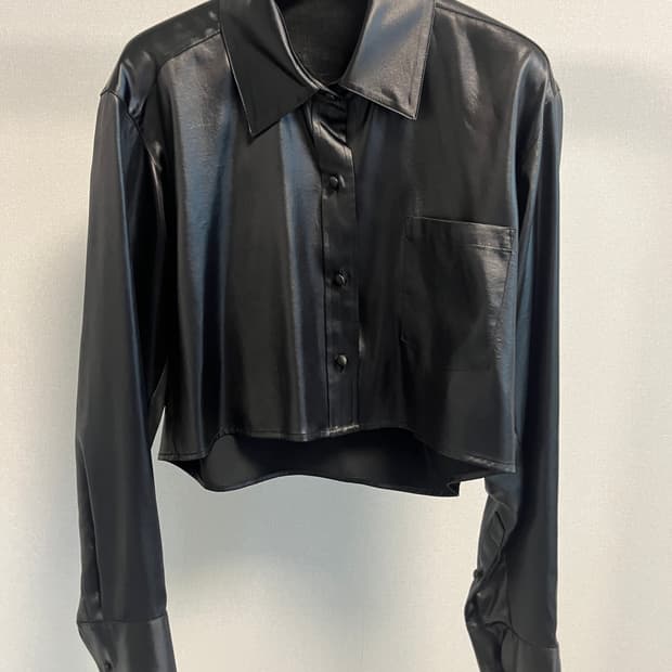 alexander wang.t 크롭 셔츠 xs 사이즈