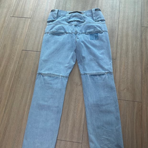 L) 플라스틱프로덕트 MPA BAG PANTS 스틸 블루