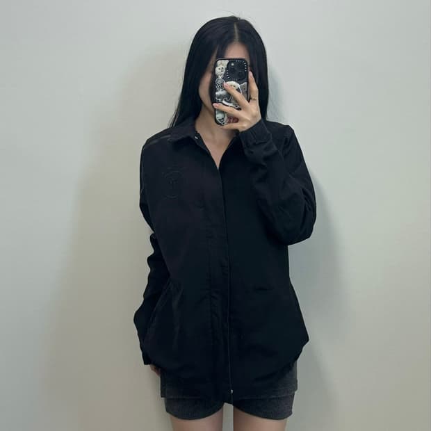 아디다스 독일 블랙 코튼 자켓