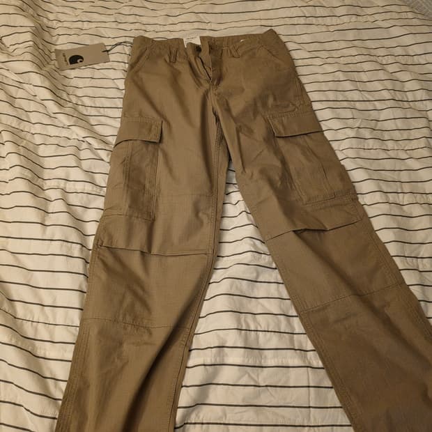 칼하트 wip 레귤러 가고팬츠 31×32 새상품