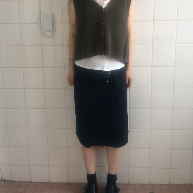 Pleats vest