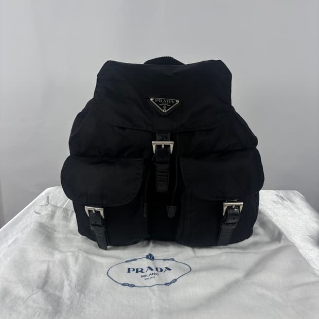 (정품)프라다 리나일론 미디움 백팩