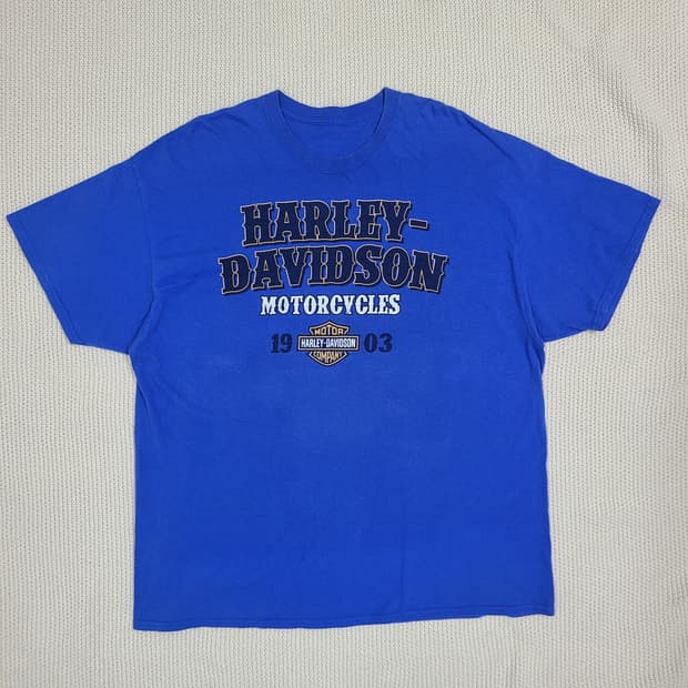 Harley-Davidson 빈티지 로고 티셔츠
