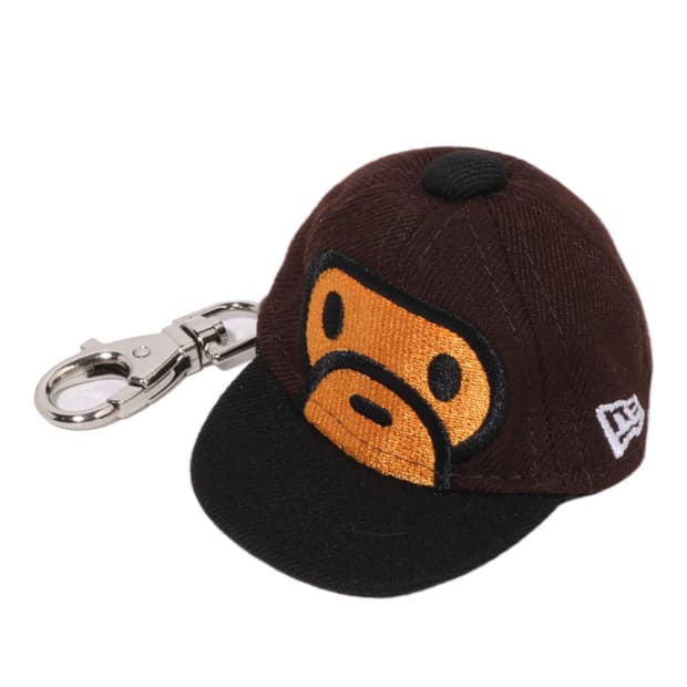 베이프 베이비 마일로 뉴에라 모자 키링