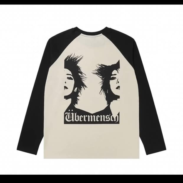 지디 gd 래글런 티셔츠 위버멘쉬 굿즈