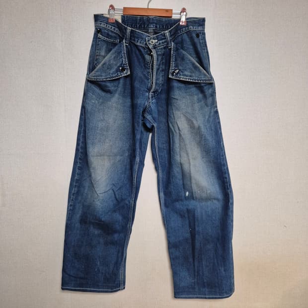 Made In Japan KATO 워싱 데님팬츠