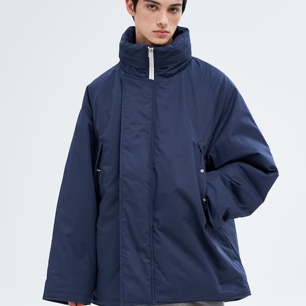 [L] 나나미카 / 어퍼 덱 인슐레이션 자켓 네이비