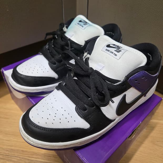 나이키 SB 덩크 로우 '코트 퍼플' (265)