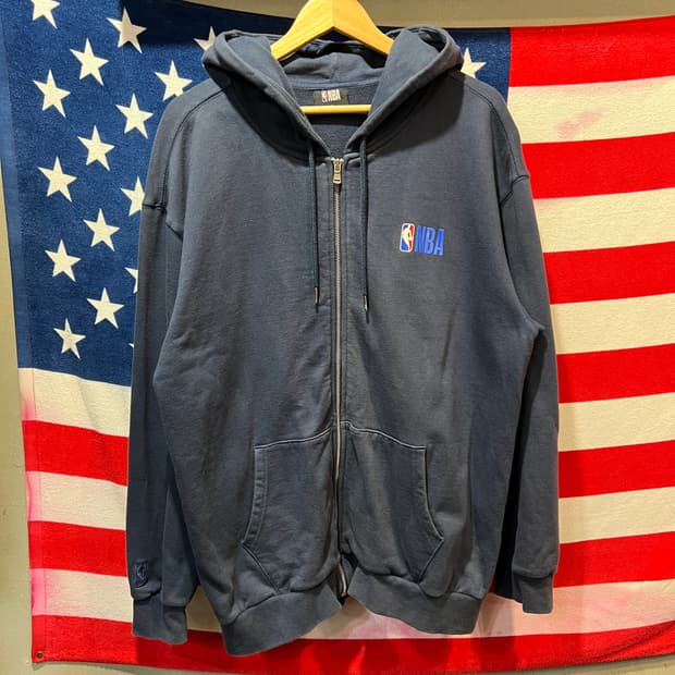 NBA 네이비 후드집업