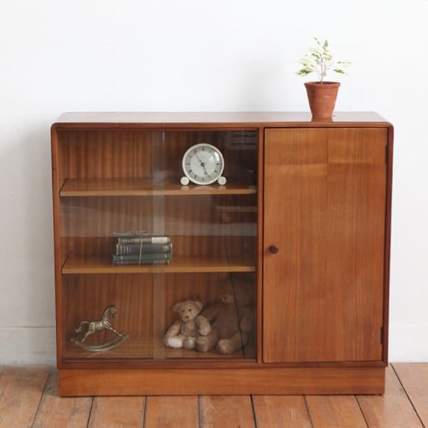 영국 미드센추리 책장 캐비넷