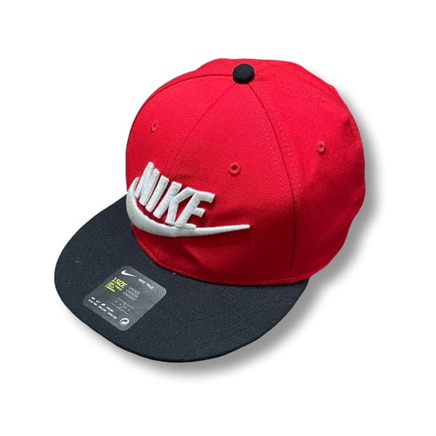 나이키 스냅백 모자 레드/블랙