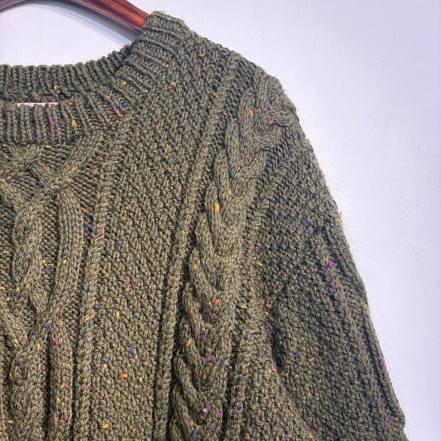 [L] hand made 핸드메이드 보카시 울니트