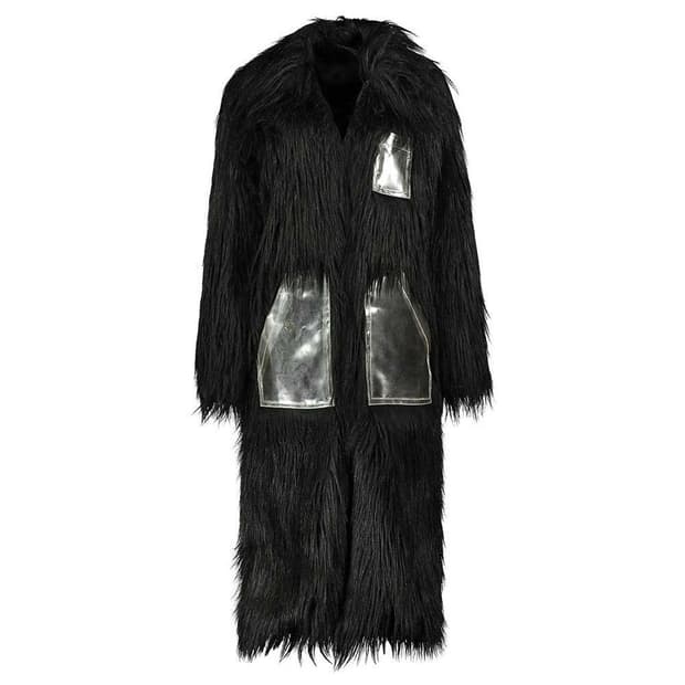 Margiela 마르지엘라 MM6 페이크 퍼 롱코트