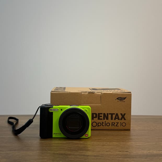 Pentax RZ10 희귀색상 감성 디카 귀여운 빈티지 카메라 작례O