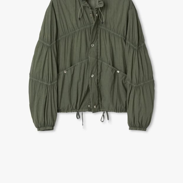 Yearsago-Over Dyed Air Puffer Jacket