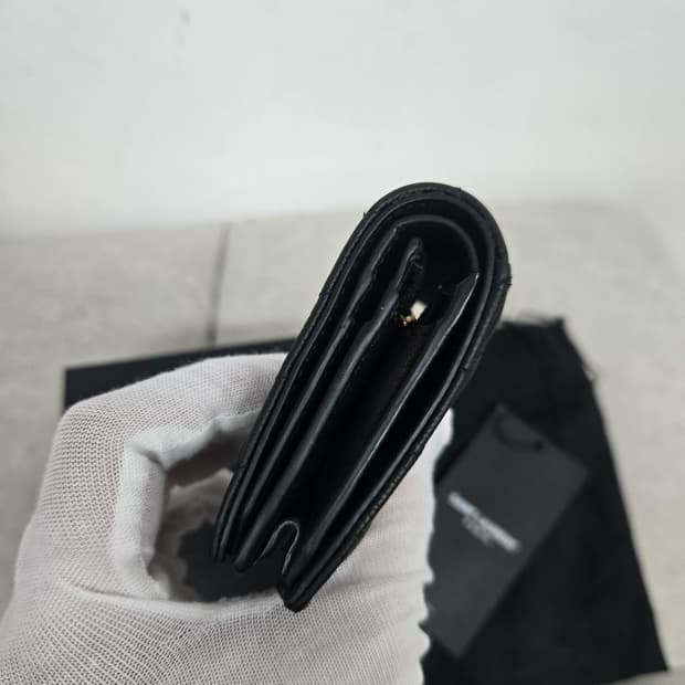 [보증서 정품] 입생로랑 비지니스 반지갑