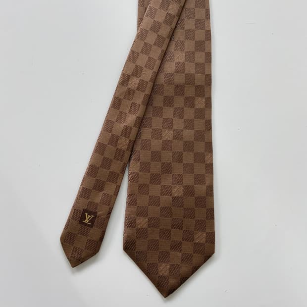 루이비통 (LOUIS VUITTON)다미에 명품 정품 넥타이