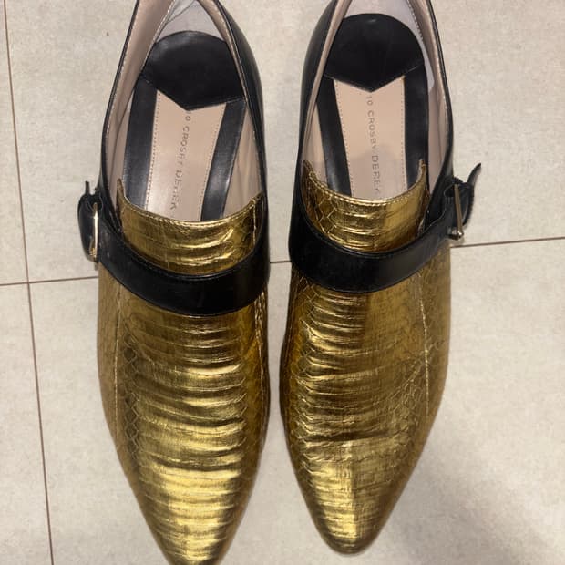 derek lam 금색구두